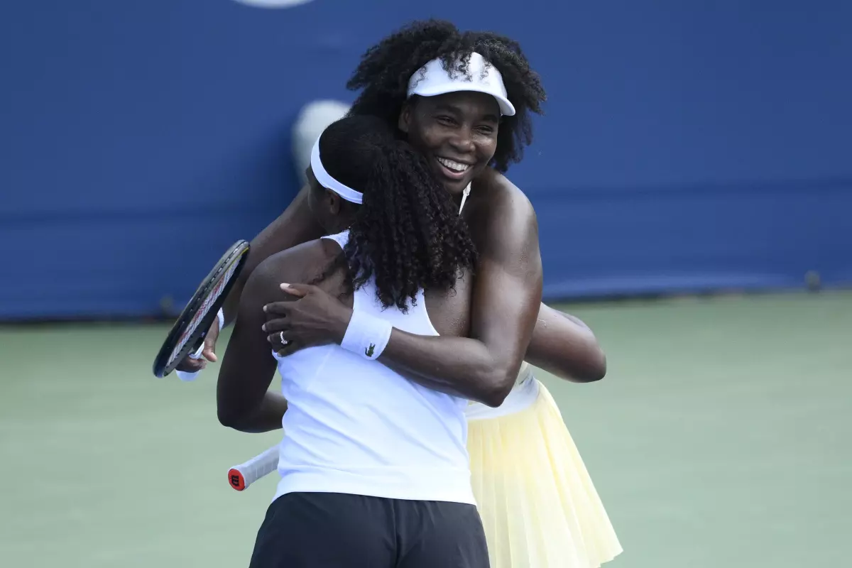 Venus Williams confirms engagement to actor Andrea Preti after victory in comeback at D.C. Open